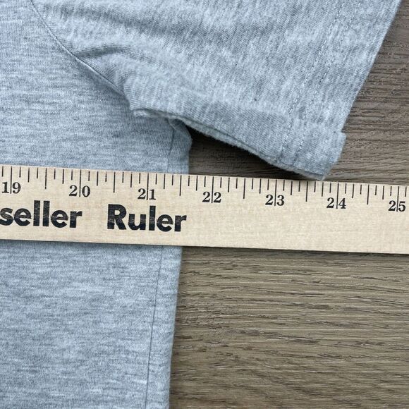 Lacoste Shirt Mens Large Gray Tennis Regular Fit Short Sleeve Logo - Picture 8 of 10